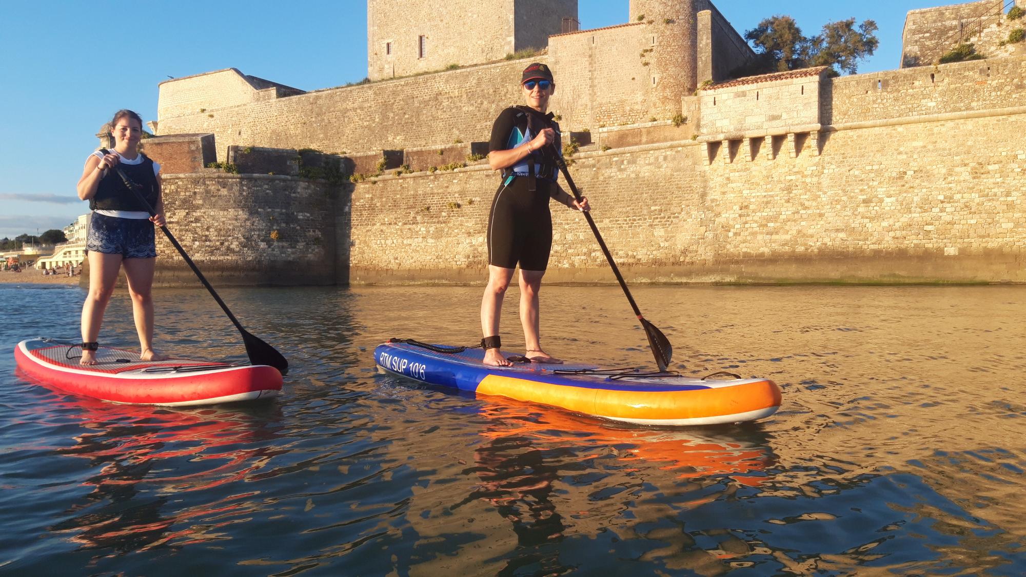 ActivitÃ© Kayak de mer et Stand up paddle SUP Ã  Fouras. Location Ã  la demi-journÃ©e
