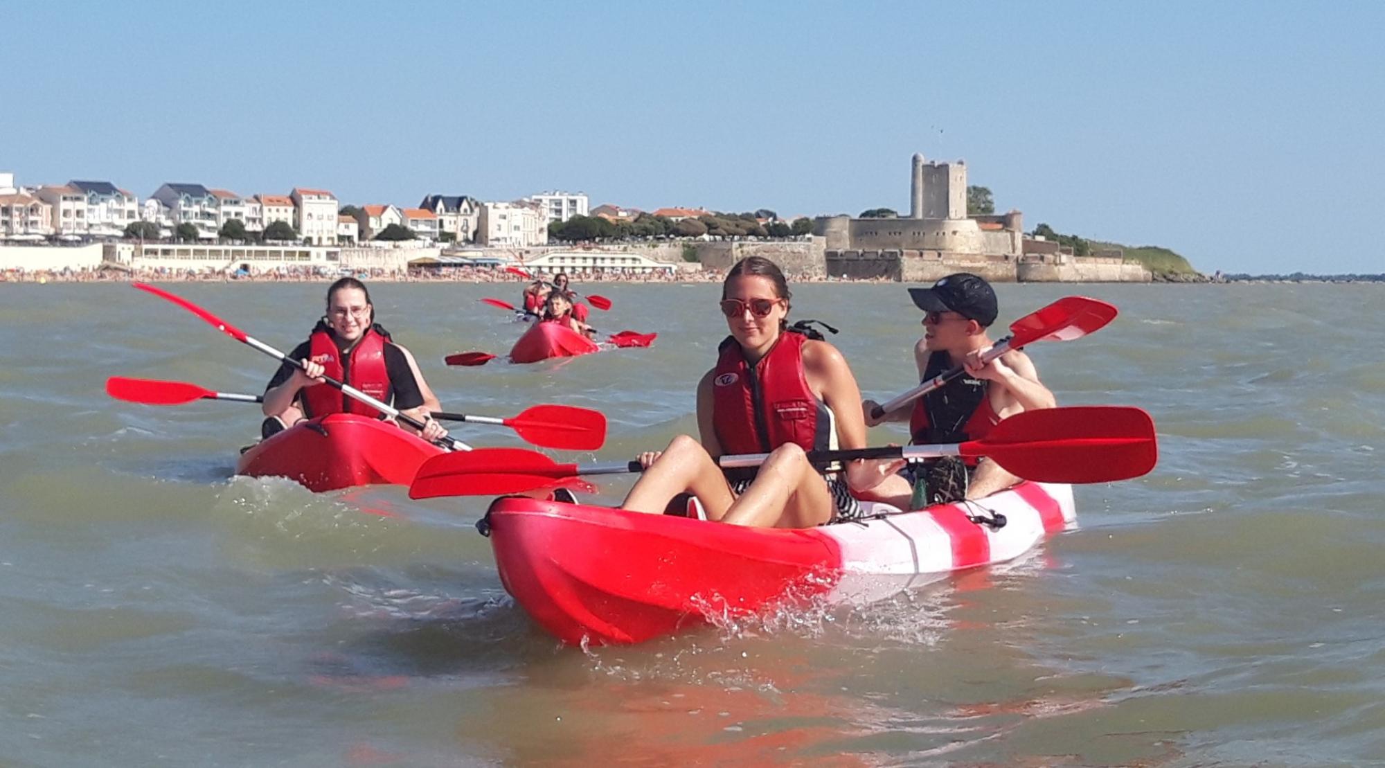 DÃ©couvrir Fouras en kayak de mer, sortie nautique pour tous en Charente Maritime